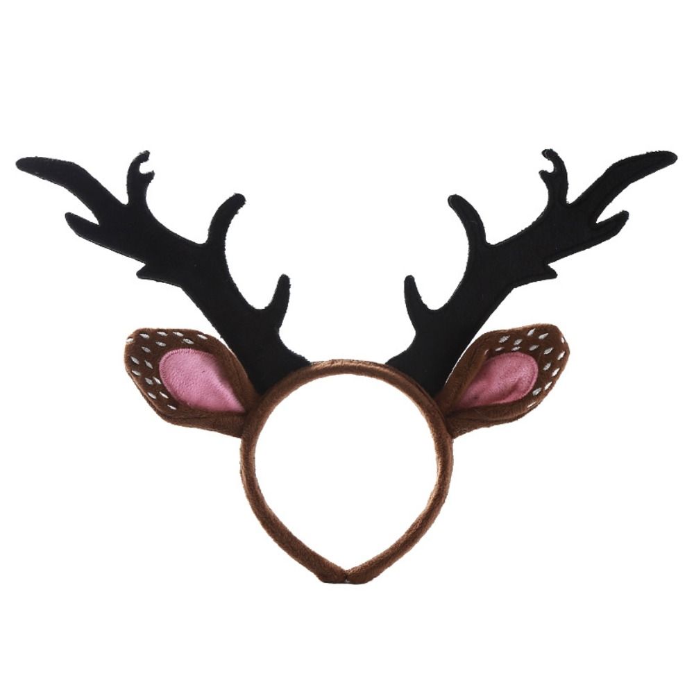 Reindeer Antlers Headband - Serre-tête de Noël Brillant et Tendance,