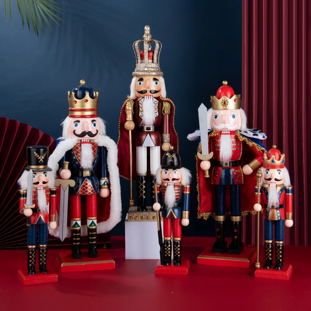 Nutcracker Figurine - Figurine de Soldat de Marionnette Casse-Noisette