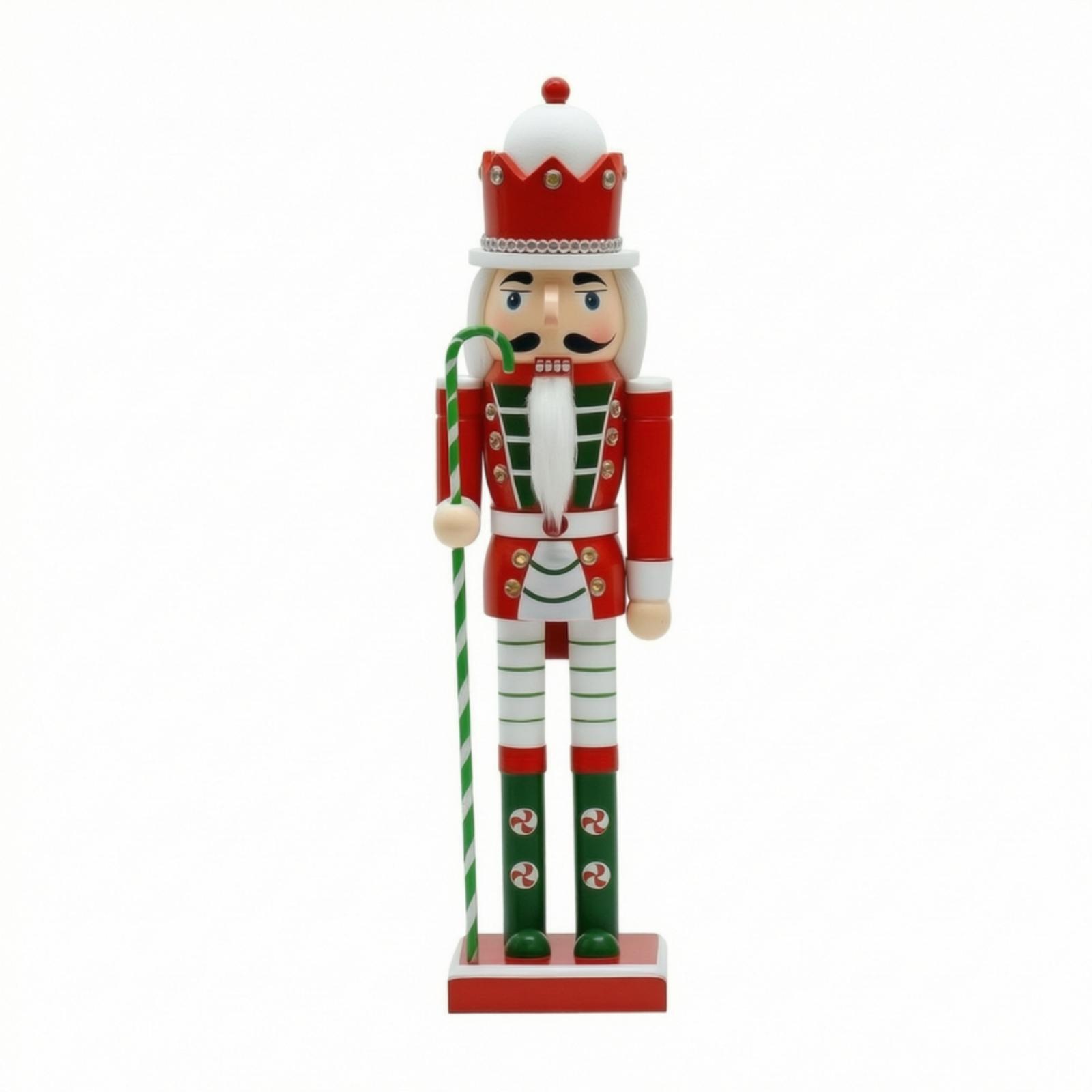 Nutcracker Figurine - Figurine de casse-noisette de Noël, statue