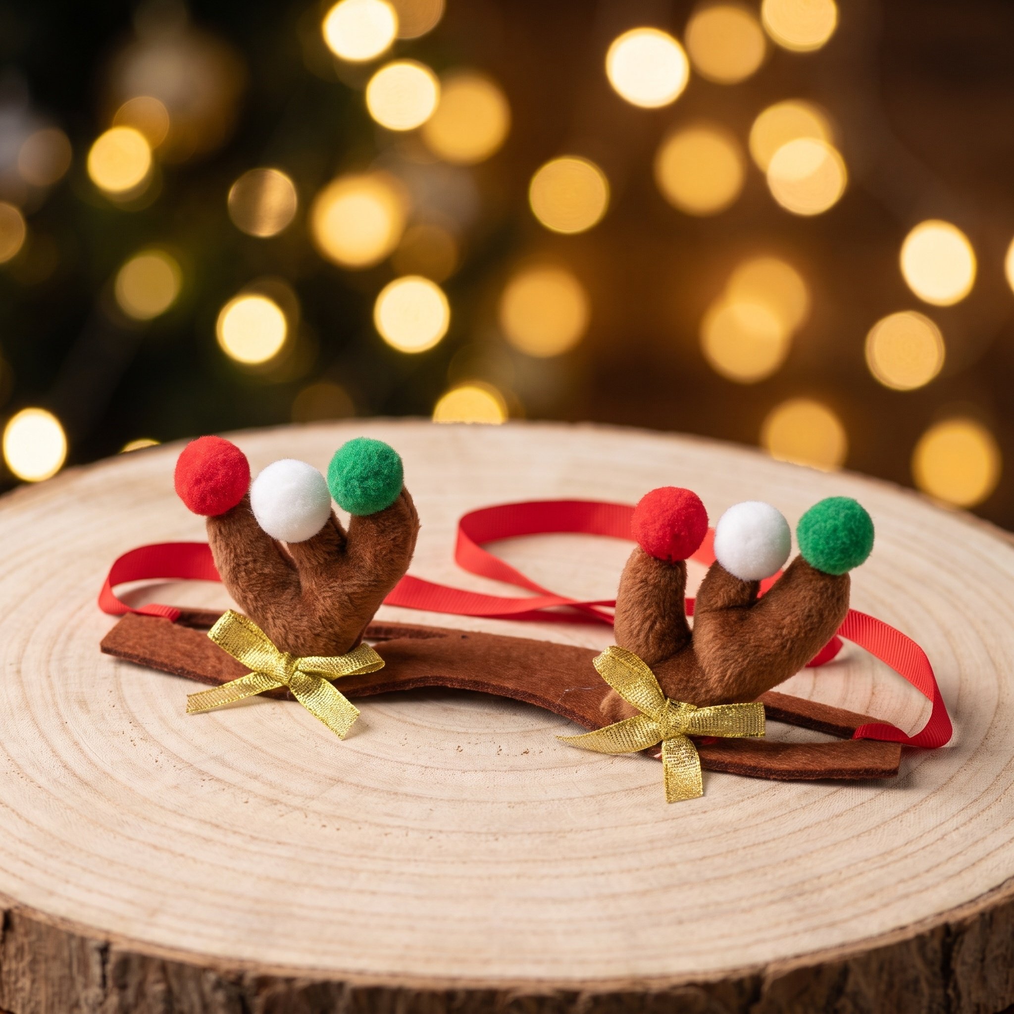 Reindeer Antlers Headband - Serre-tête en bois de renne pour