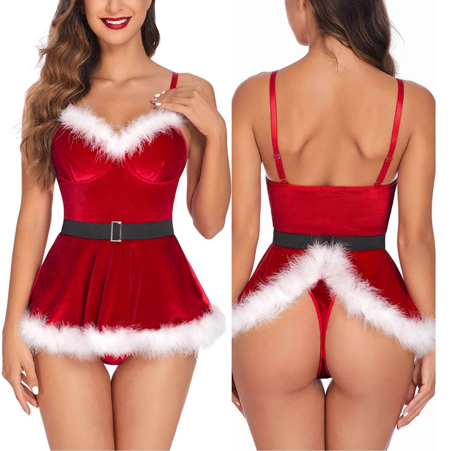 Chemise de nuit Sexy pour femm - Elf Costume Christmas avis et prix
