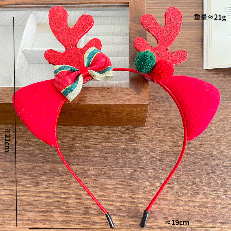 Serre-tête en peluche avec cor - Reindeer Antlers Headband avis et prix