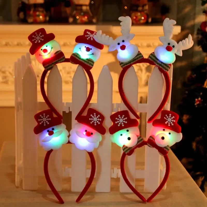 Serre-tête LED lumineux en for - Reindeer Antlers Headband avis et prix