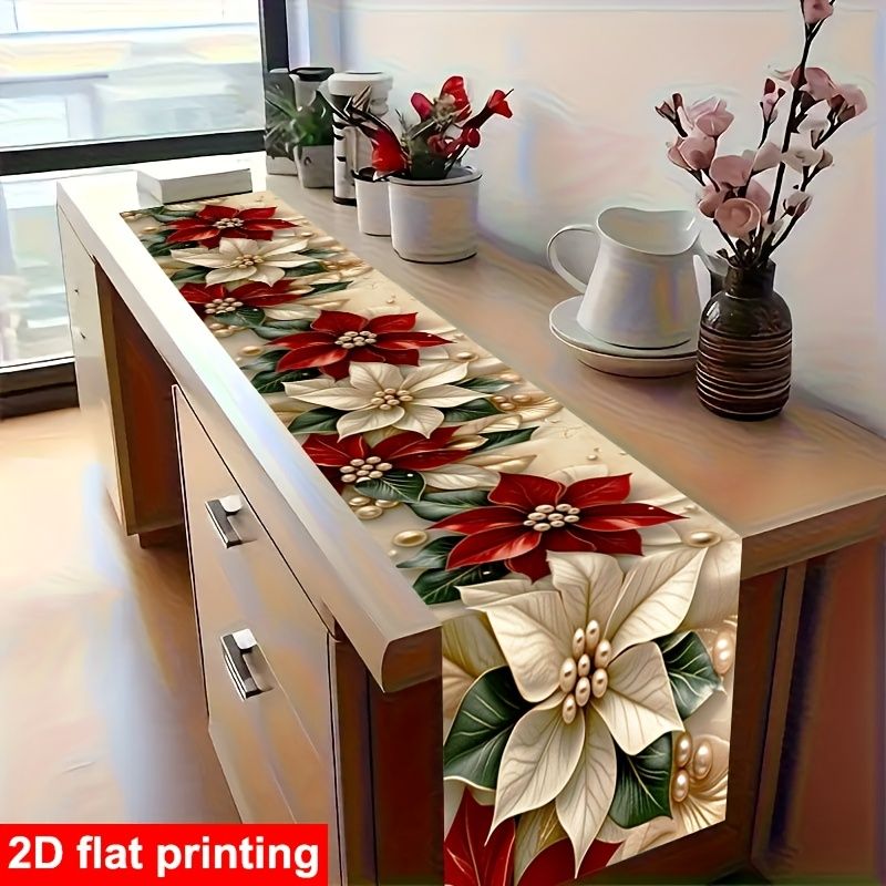 VIKAMA Chemin de table Poinset - Christmas Table Runner avis et prix