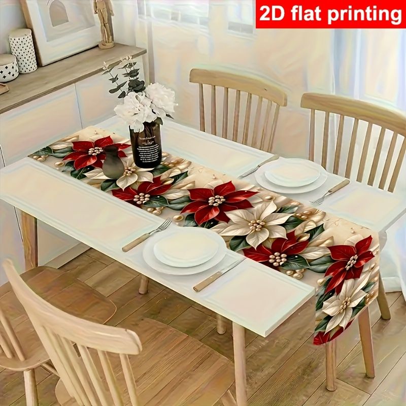 VIKAMA Chemin de table Poinset - Christmas Table Runner avis et prix