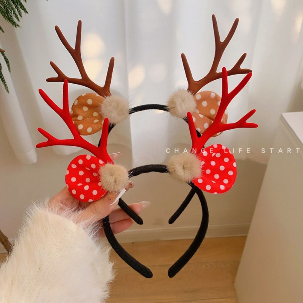 Serre-tête de Noël Brillant et - Reindeer Antlers Headband avis et prix
