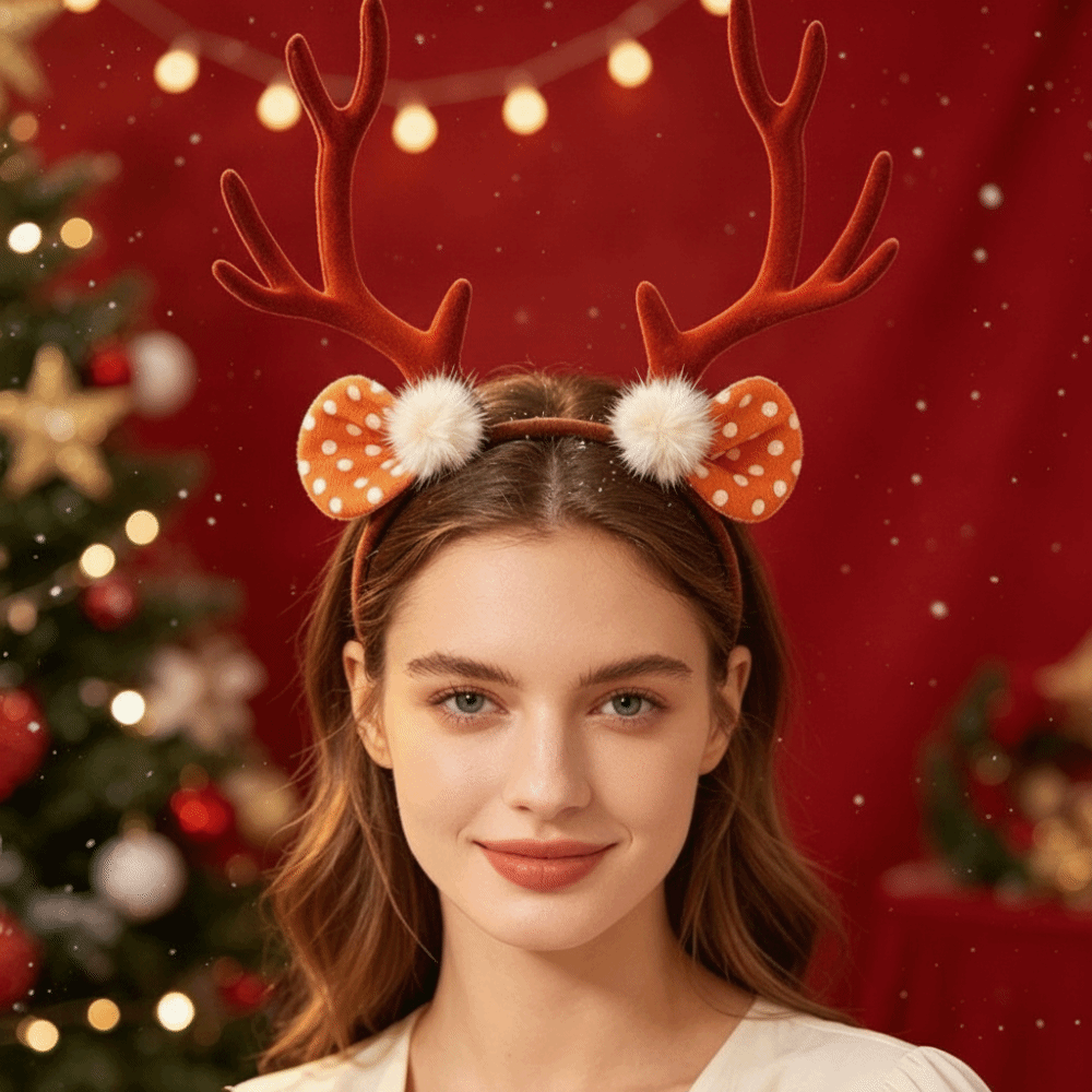 Serre-tête de Noël Brillant et - Reindeer Antlers Headband avis et prix