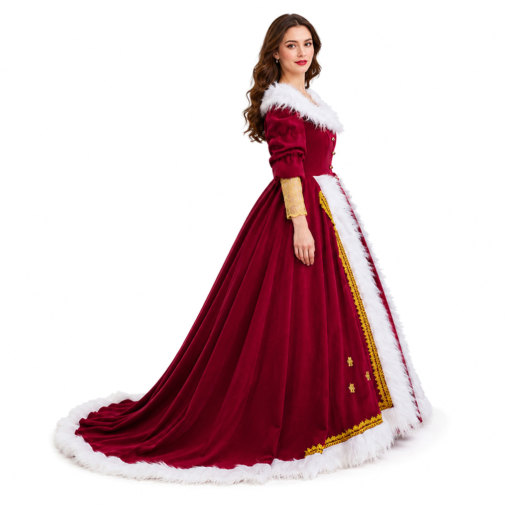 Costumes de Mère Noël de luxe  - Elf Costume Christmas avis et prix