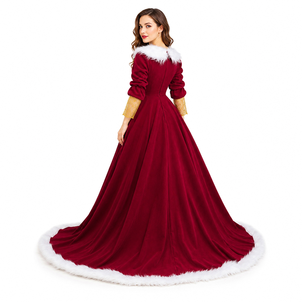 Costumes de Mère Noël de luxe  - Elf Costume Christmas avis et prix