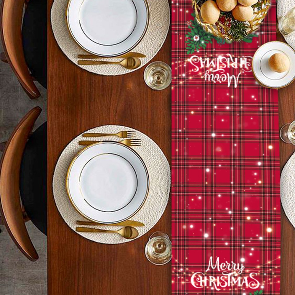 Chemin de table sur le thème d - Christmas Table Runner avis et prix