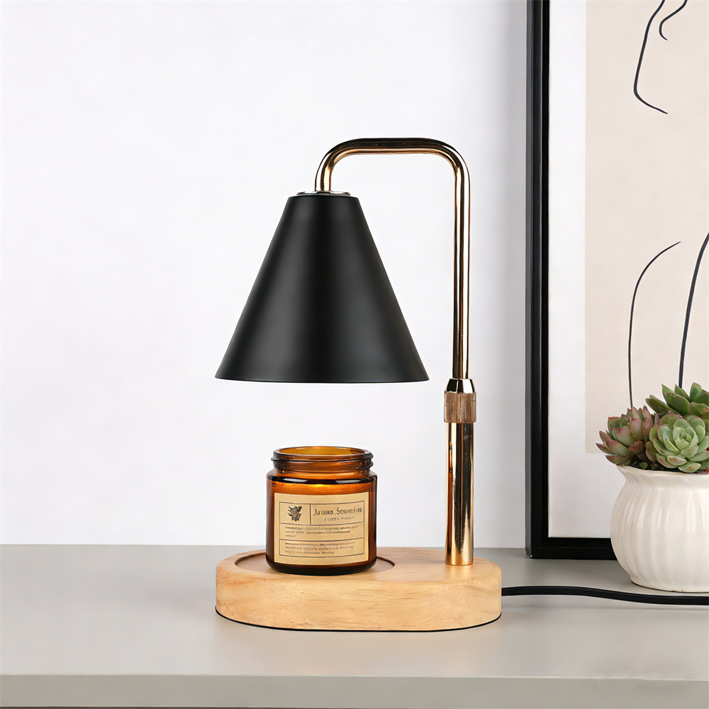 Lampe chauffe-bougie noire ave - Holiday Candle Set avis et prix
