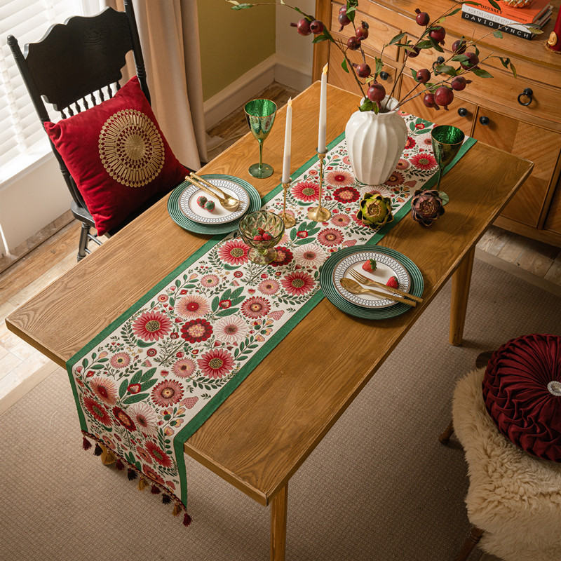 Chemin de Table Vintage de Sty - Christmas Table Runner avis et prix