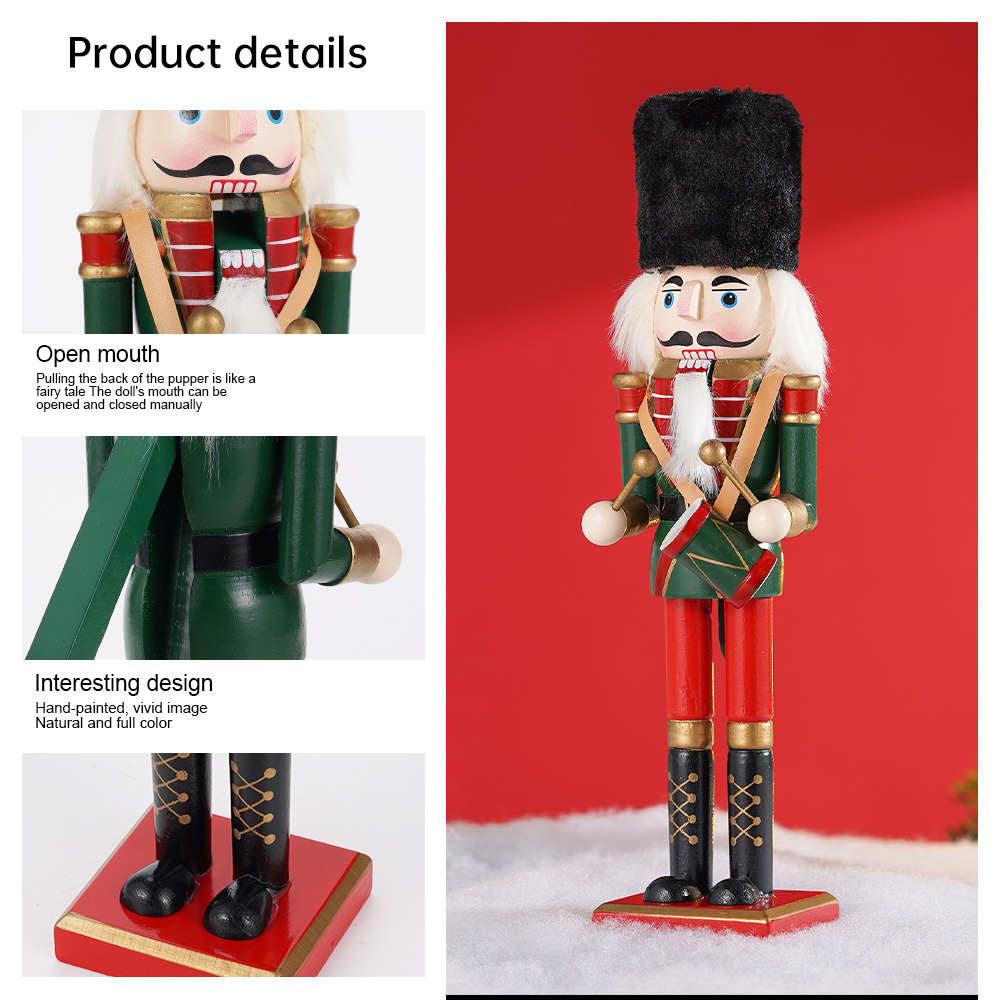 Casse-noisette en bois 30cm, o - Nutcracker Figurine avis et prix