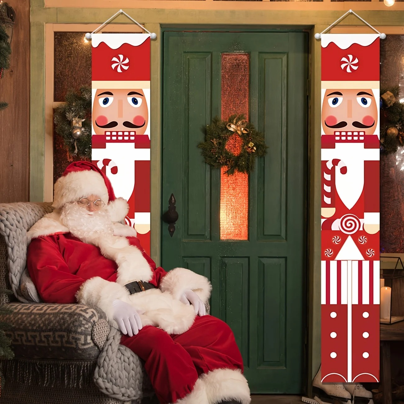 Ensemble de bannières de Noël  - Nutcracker Figurine avis et prix